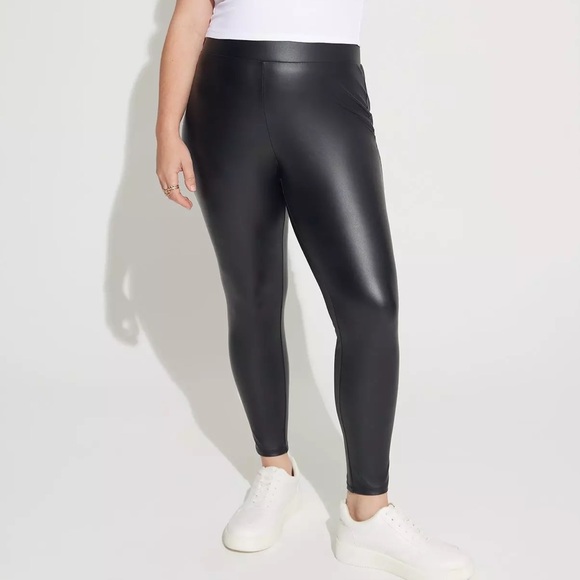 Torrid Full-Length Faux Leather Legging - Picture 1 of 8